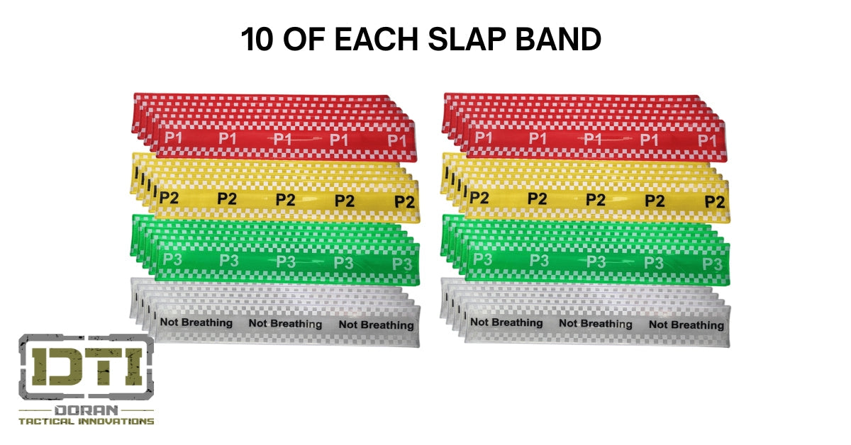 NHS Ten Second Triage (Slap Bands)