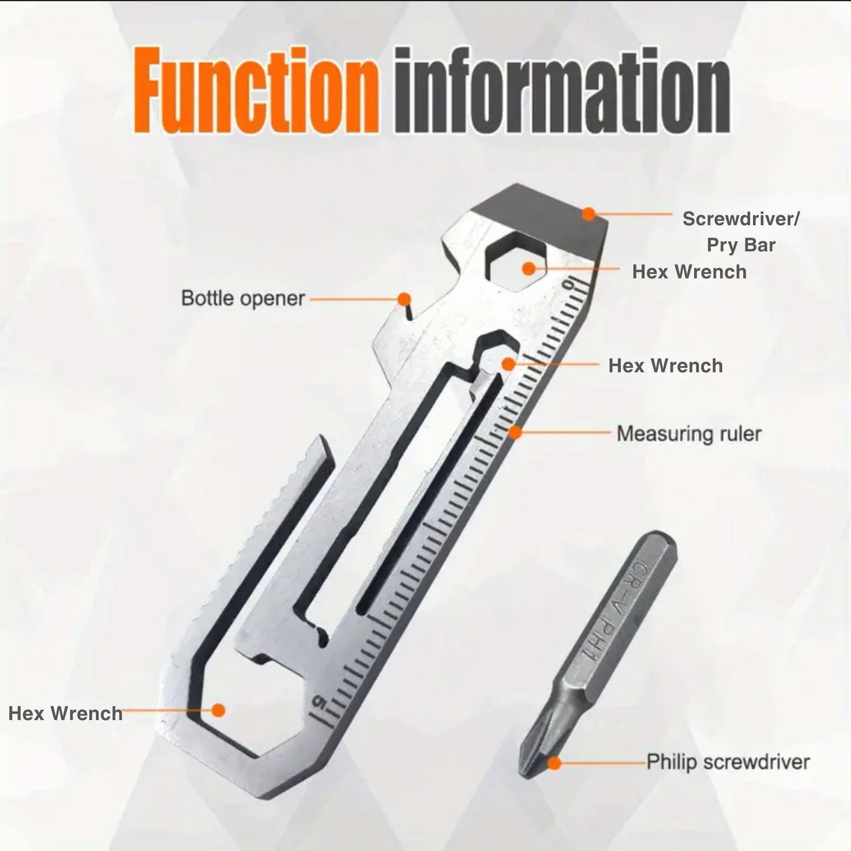 🛠 Compact EDC Multi-Tool