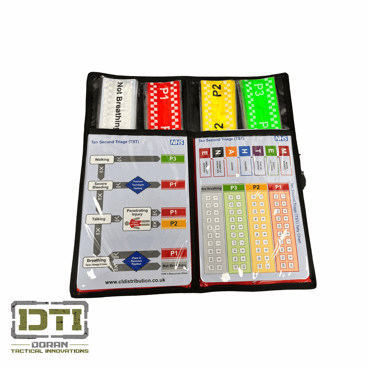 Compact Ten Second Triage Pouch (EMPTY) - Doran Tactical InnovationsCompact Ten Second Triage Pouch (EMPTY)