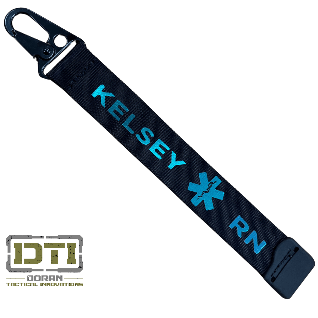 Custom Mil - Spec Webbing Bag/Key Tag with HK Snap Hook - Doran Tactical InnovationsCustom Mil - Spec Webbing Bag/Key Tag with HK Snap Hook